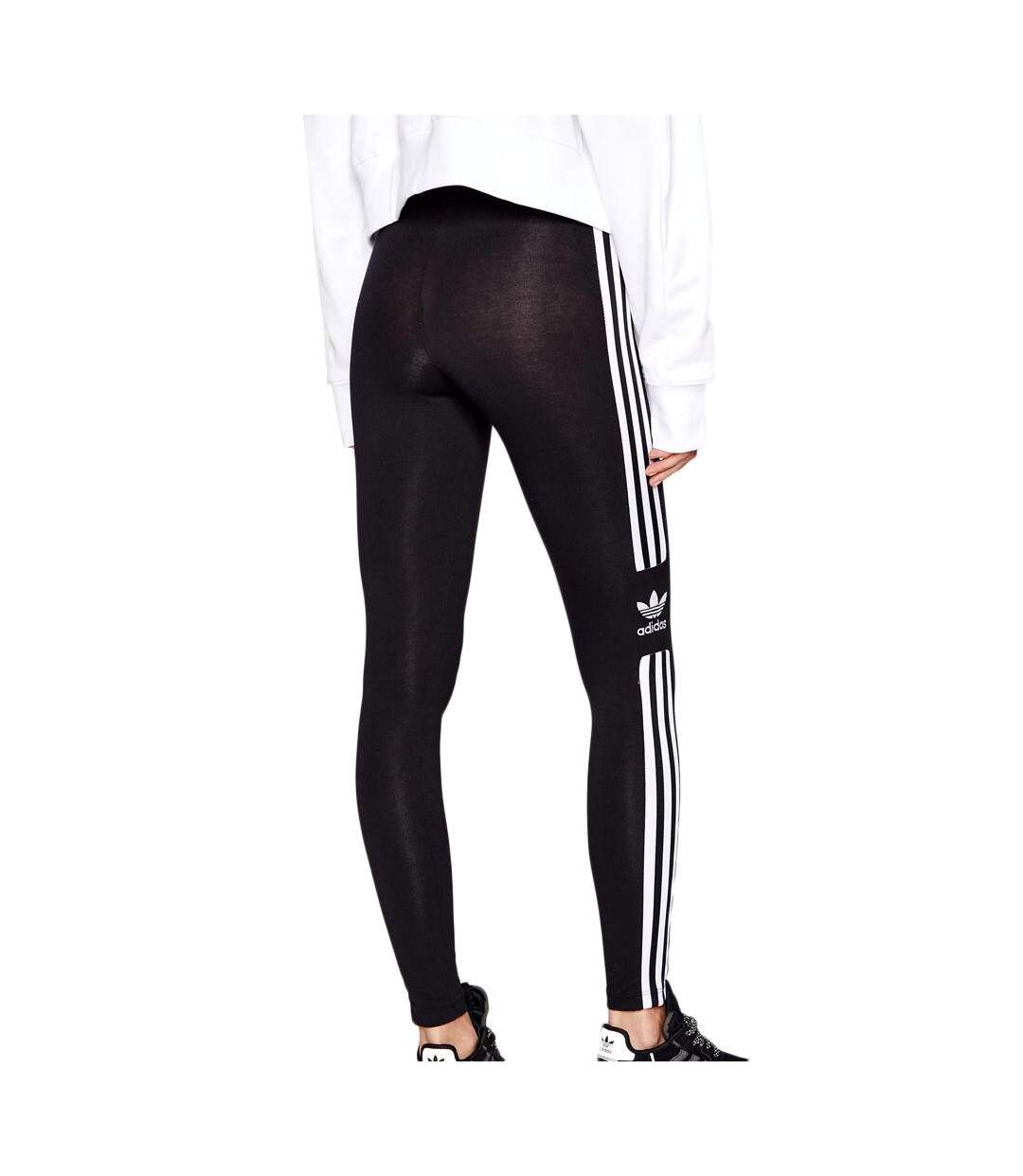 Legging Noire Femme Adidas Trefoil Tight DV2636 - L-2