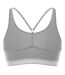 Brassière De Sport Motif/style Logo Femme Gris Reebok-2