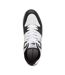 Mens Court Cage Leather Trainers Black White Lacoste-3