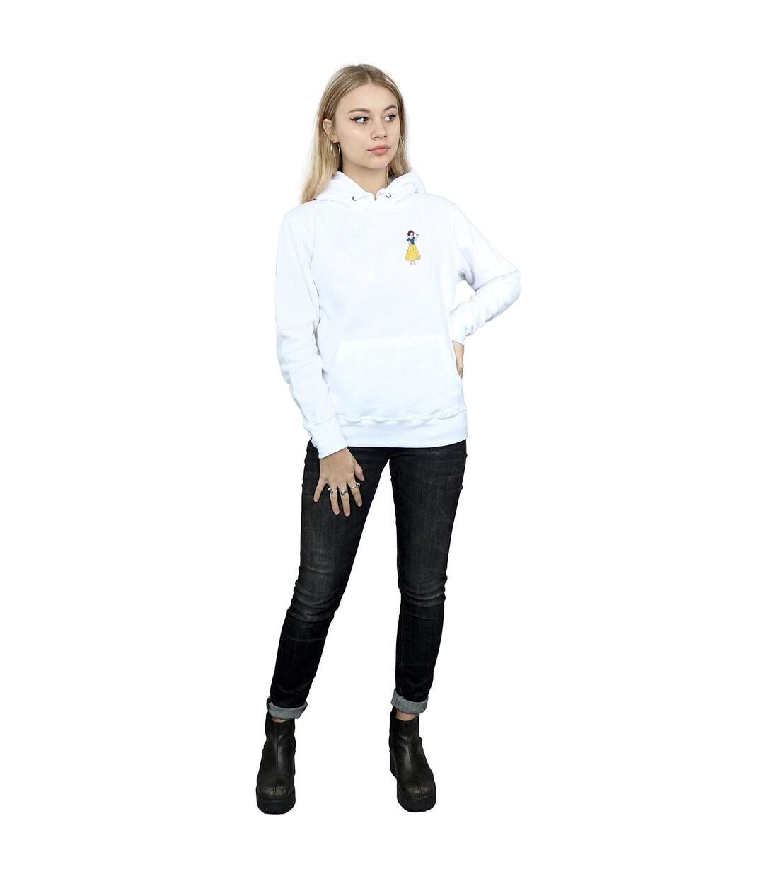 Disney Princess - Sweat à capuche SNOW WHITE CHEST - Femme (Blanc) - UTBI12403-4