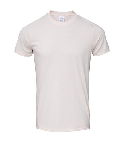 T-shirt Softstyle Homme Beige Pâle Gildan