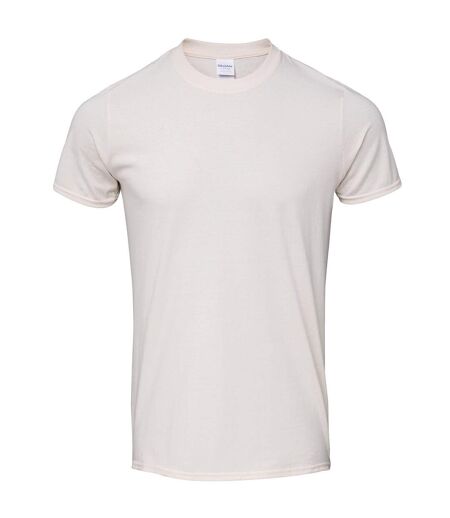 T-shirt Softstyle Homme Beige Pâle Gildan