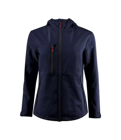 Womens/ladies Hiker Lady Jacket Navy Printer