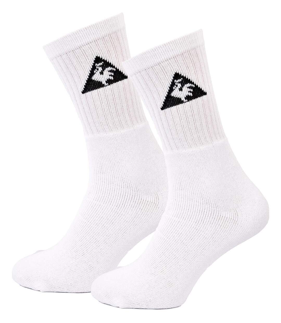 Chaussettes Homme LE COQ SPORTIF 9 Paires CREW BLANC