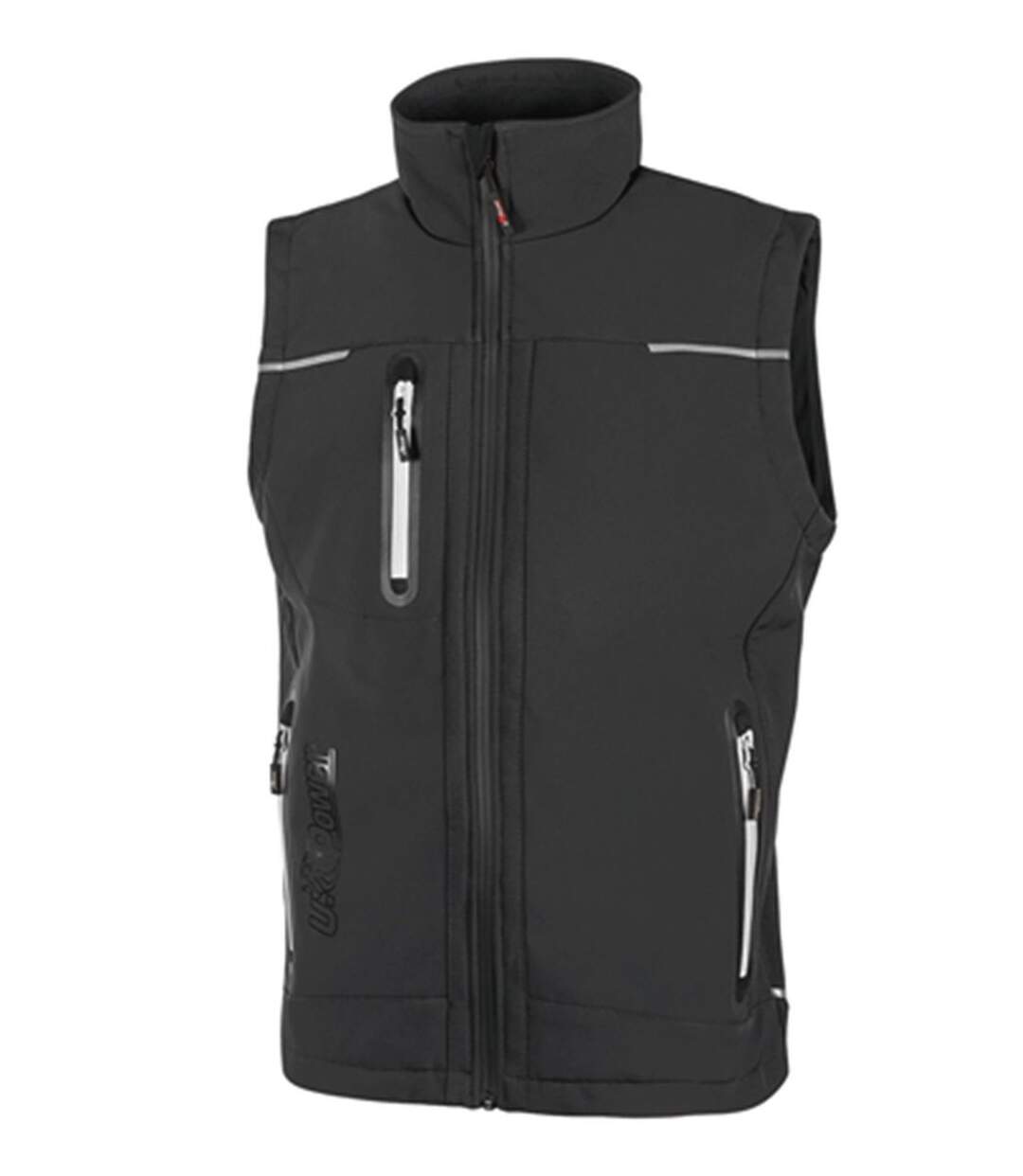 Gilet softshell sans manches - Homme - UPFU188 - gris asphalte-1