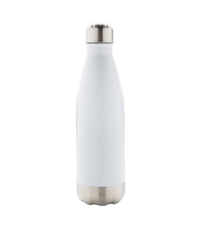 Stainless steel 500ml bottle one size white XD Collection