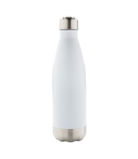 Stainless steel 500ml bottle one size white XD Collection