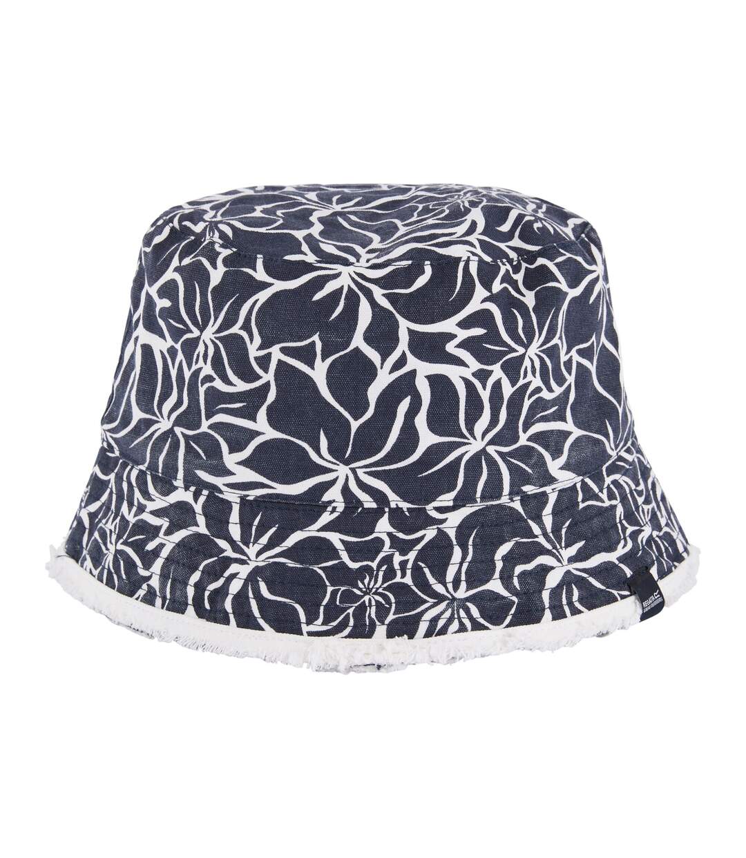 Bob Motif/style Floral Femme Bleu Marine Blanc Regatta-2