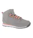 Childrens/kids Synthetic Leather High Cut Winter Boots Grey 4F-1