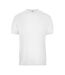 T-shirt Bio Workwear Homme Blanc James And Nicholson-1