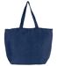 sac en toile fourre tout avec doublure intérieure - KI0231 - bleu marine délavé