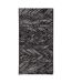 Tapis en polypropylène noir Evora 110 x 60 cm