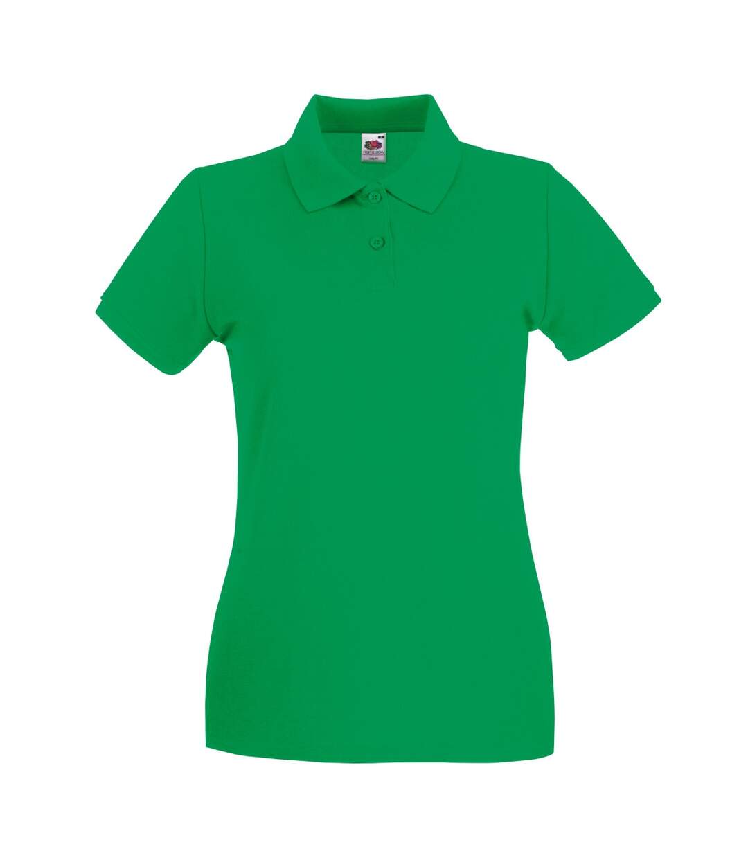 Polo premium femme vert Fruit of the Loom