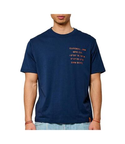 T-Shirt marine homme kaporal barkh - l