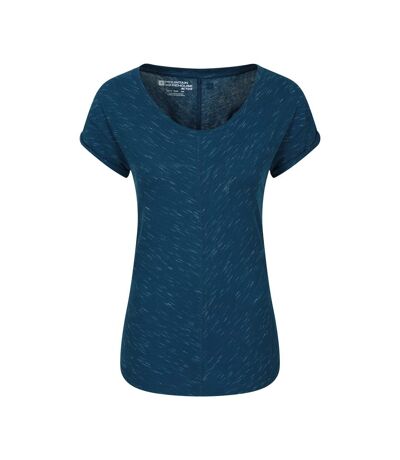 T-shirt retreat femme bleu sarcelle Mountain Warehouse