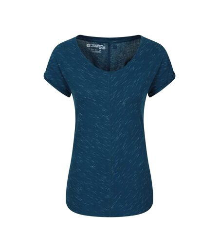 T-shirt retreat femme bleu sarcelle Mountain Warehouse