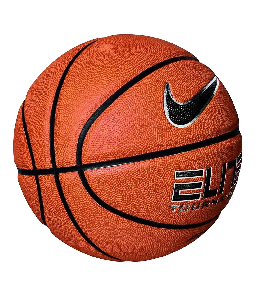 Ballon de basket elite tournament taille 7 ambre / noir Nike-2