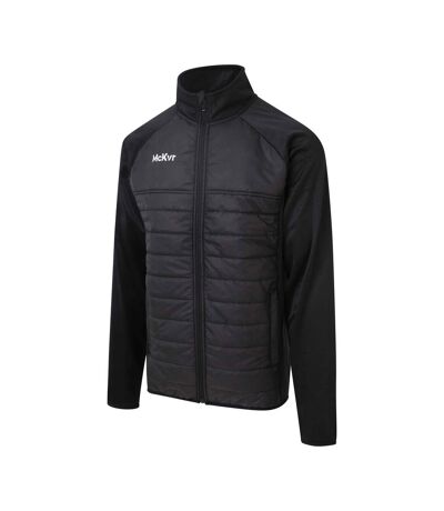 McKeever Unisex Adult Core 22 Hybrid Jacket (Black) - UTRD2988