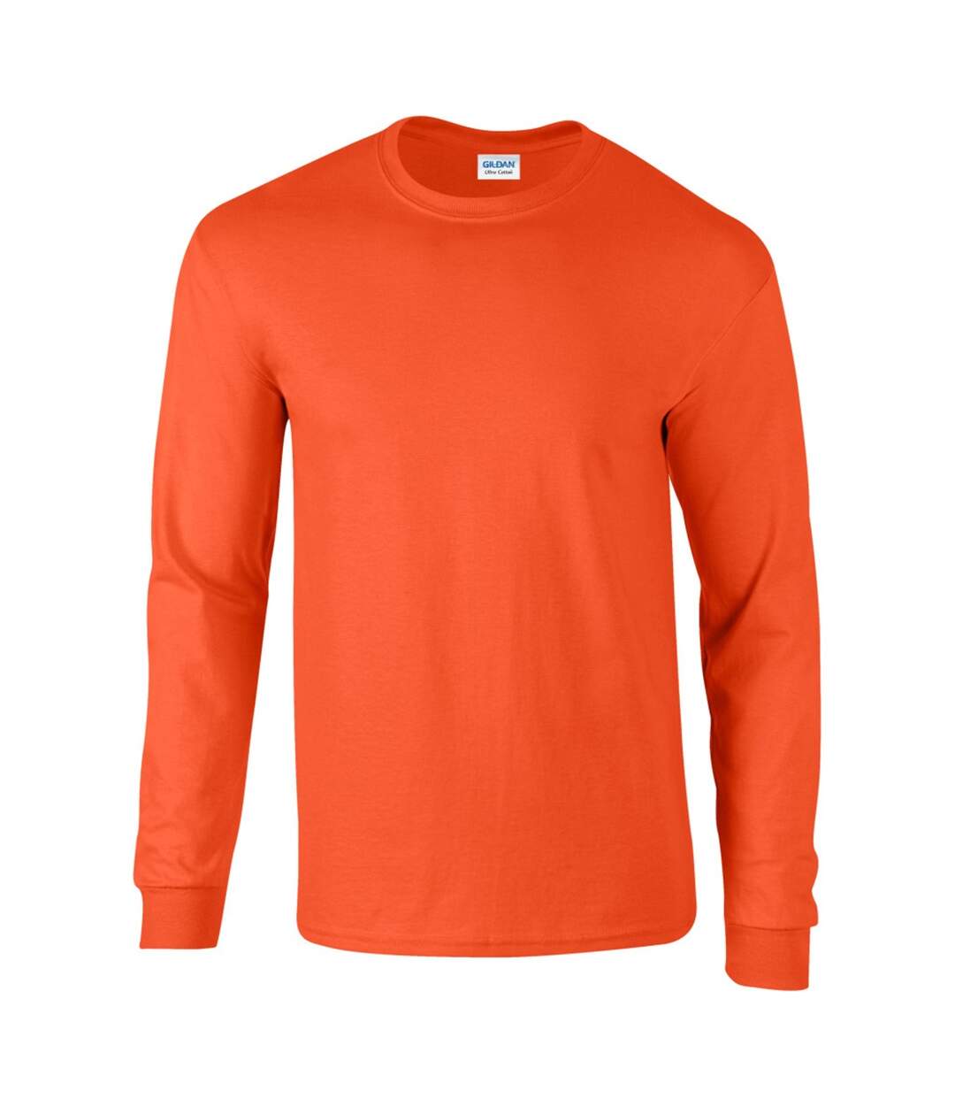 orange round neck t shirt