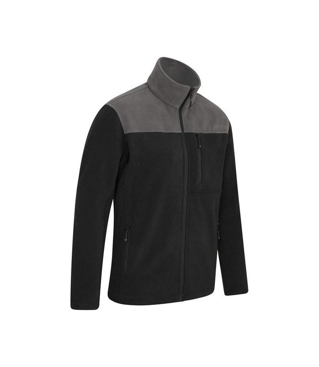 Veste Polaire Buchanan Homme Gris Foncé Mountain Warehouse-3