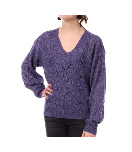 Pull Violet Femme JDY Adut - M