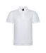 PRO RTX Mens Polyester Polo Shirt (White) - UTRW9249