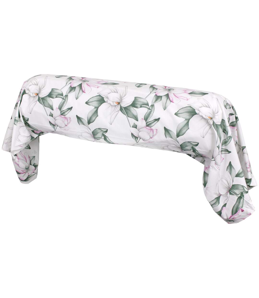 Taie de traversin percale de coton MAGNOLIA-1