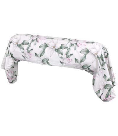 Taie de traversin percale de coton MAGNOLIA