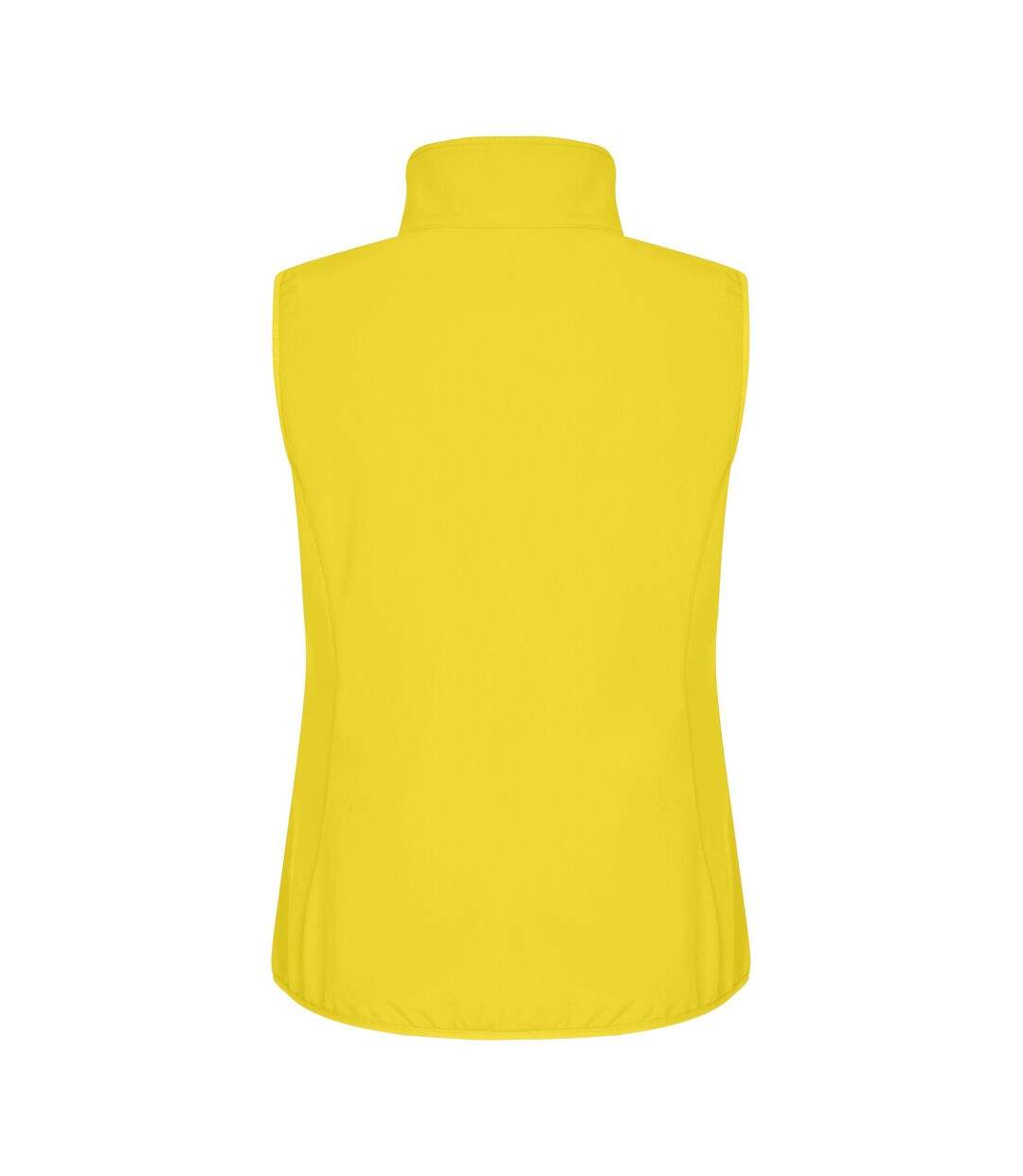 Womens/ladies Classic Softshell Body Warmer Yellow Clique-2