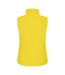 Womens/ladies Classic Softshell Body Warmer Yellow Clique-2