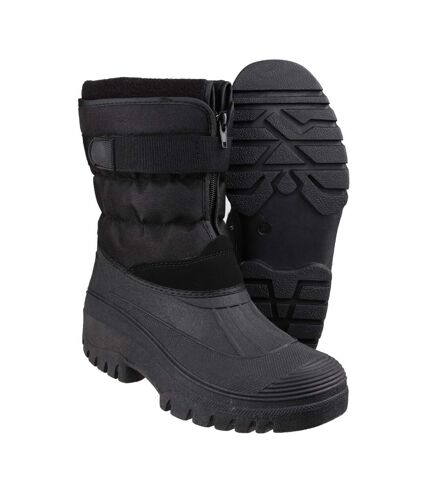 Bottes de neige hommes noir Cotswold