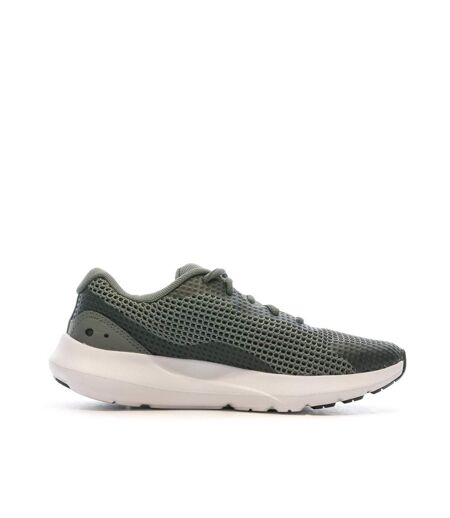 Chaussures de running gris/rose femme under armour surge 3