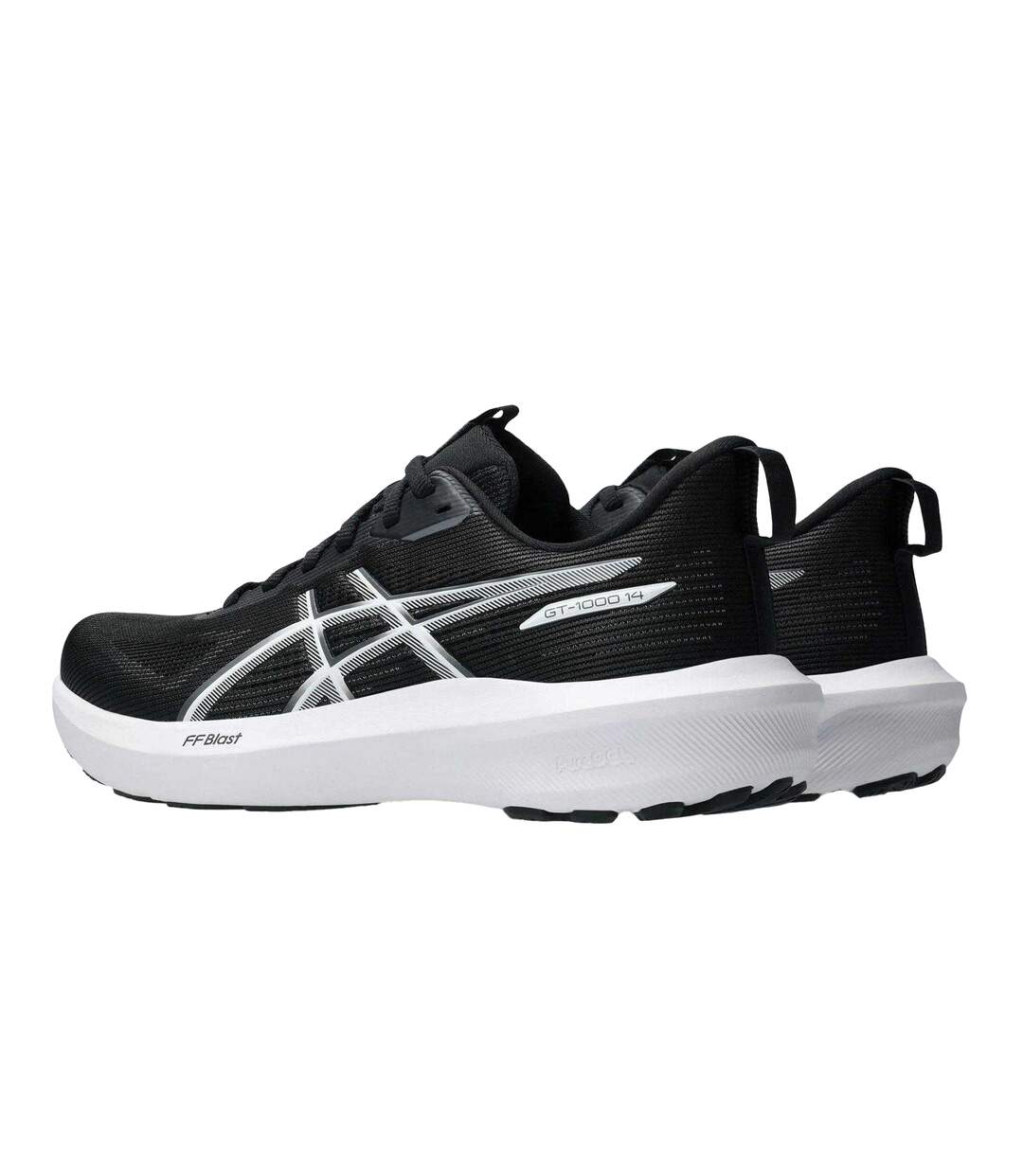 Chaussures Course À Pied Gt-1000 Femme Noir Blanc Asics-2