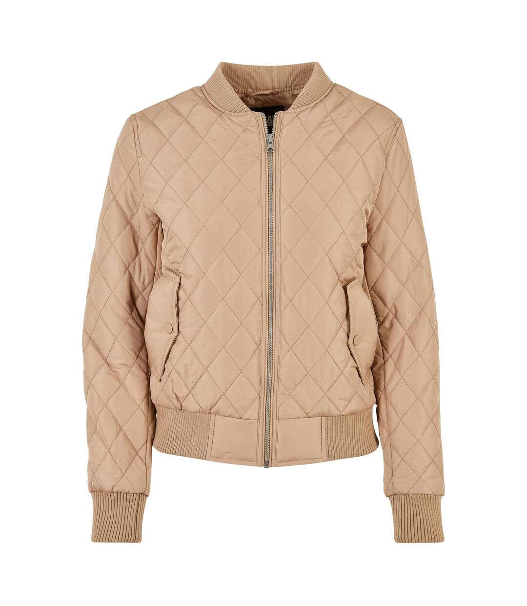 Doudoune Motif/style Losange Femme Beige Urban Classics-1