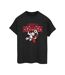 Disney Femmes/Les femmes Minnie Mouse World Champions Coton Boyfriend T-Shirt (Noir) - UTBI38638-1