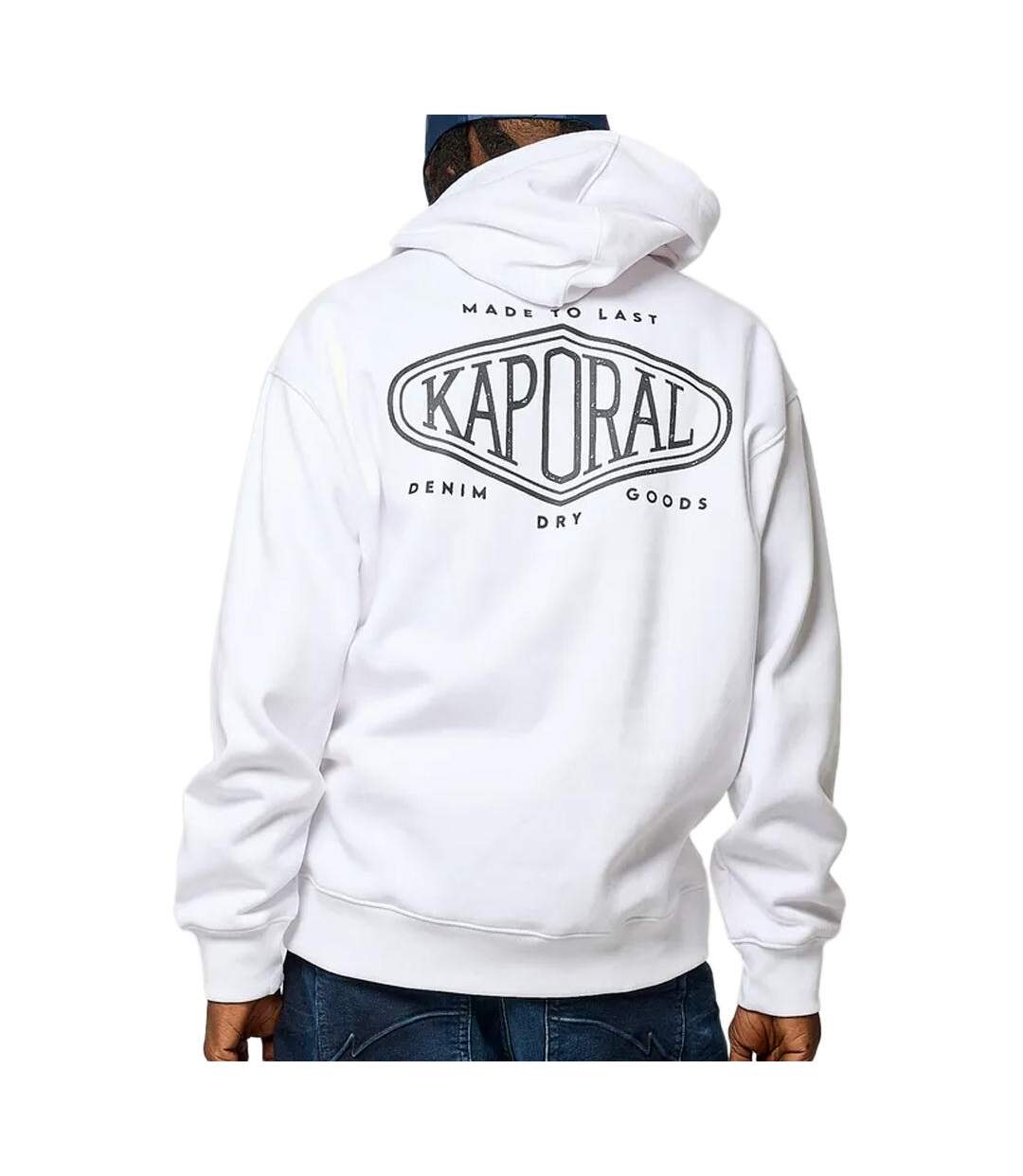 Sweat Capuche Blanc Homme Kaporal VARDOH - S