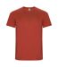 Mens Imola Short-sleeved Sports T-shirt Red Roly-1