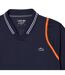 Polo Motif/style Détail Contrasté Homme Bleu Nuit Lacoste-3