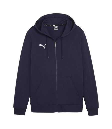 Sweat À Capuche Team Goal Homme Bleu Marine Puma