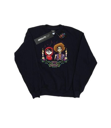 Disney Sweatshirt Coco Miguel And Hector Femme/Ladies (Noir) - UTBI3580