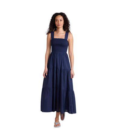 Womens/ladies mabel maxi dress navy Animal