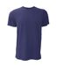 Canvas Unisex Jersey Crew Neck Short Sleeve T-Shirt (Navy Blue) - UTBC163
