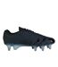 Unisex Adult Stampede Groundbreak Elite Soft Ground Rugby Boots Black Silver Canterbury-1