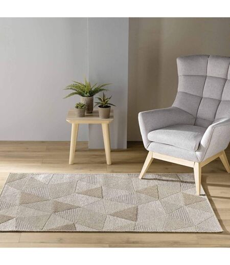 Tapis Déco Tissé Odilon 120x170cm Beige