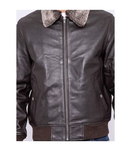 Blouson cuir pilote BANDIDAS