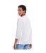 Unisex Adult Plain Classic Long-sleeved T-shirt White Russell-2