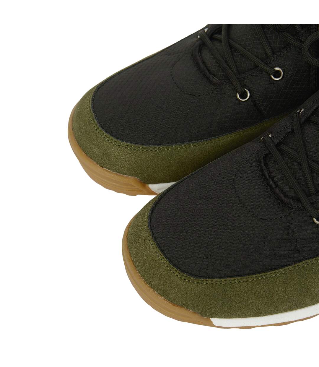Bottines Fordbliss Homme Olive Noir Crosshatch-4