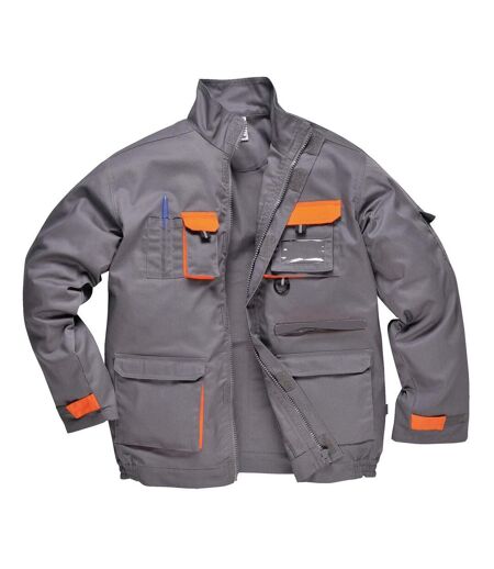 Portwest Mens Texo Contrast Jacket (Gray)