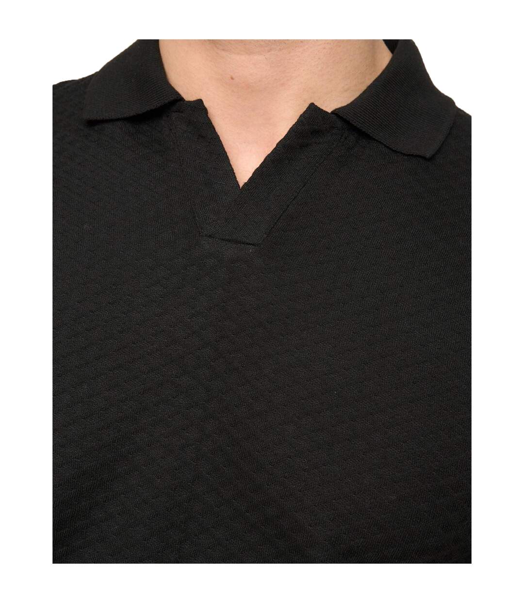 Mens Morwin Polo Shirt Black Duck And Cover-4