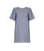 Yumi Womens/Ladies Relaxed Round Neck Tunic Dress (Blue) - UTYM558